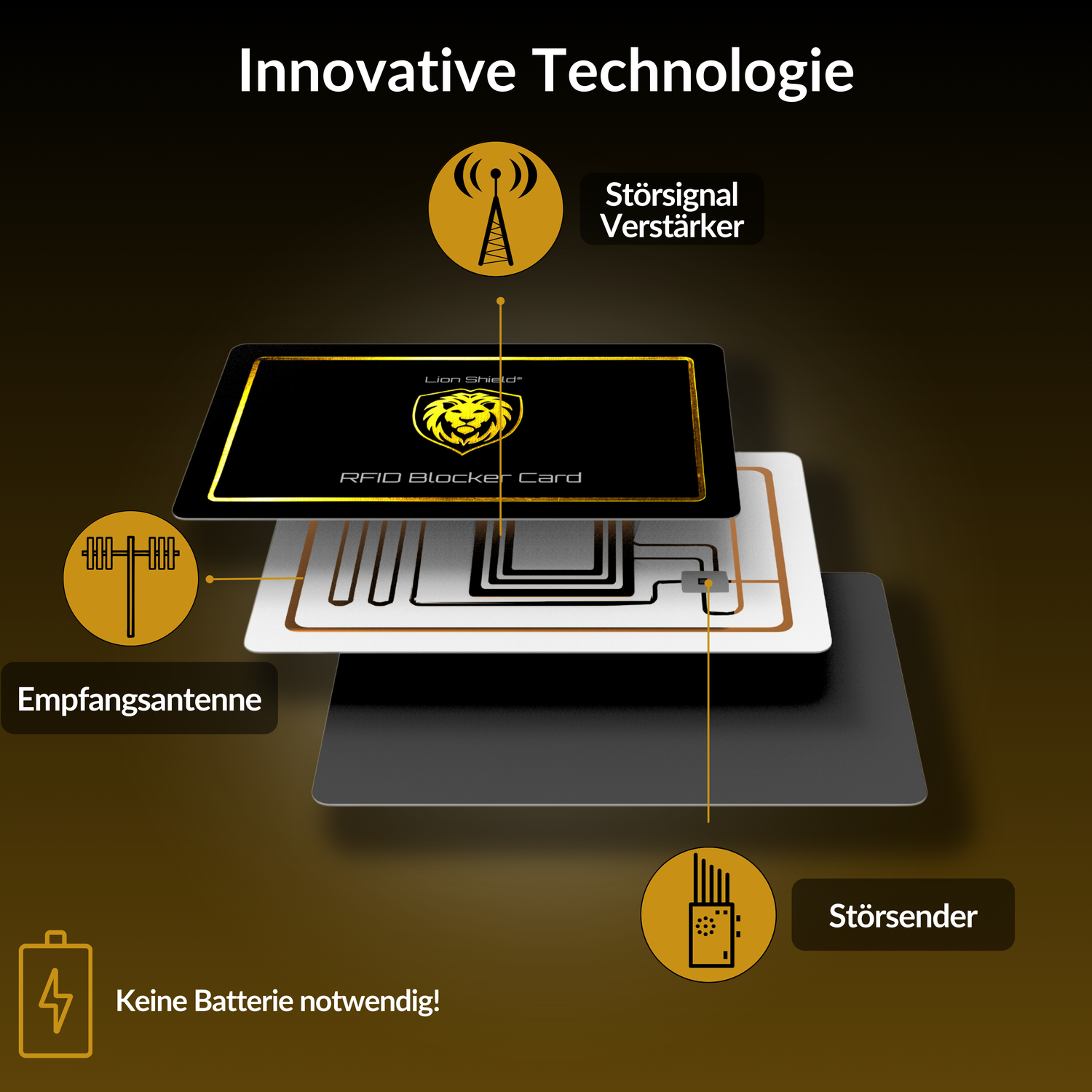 Rfid Blocker Karte - Störsender Aufbau